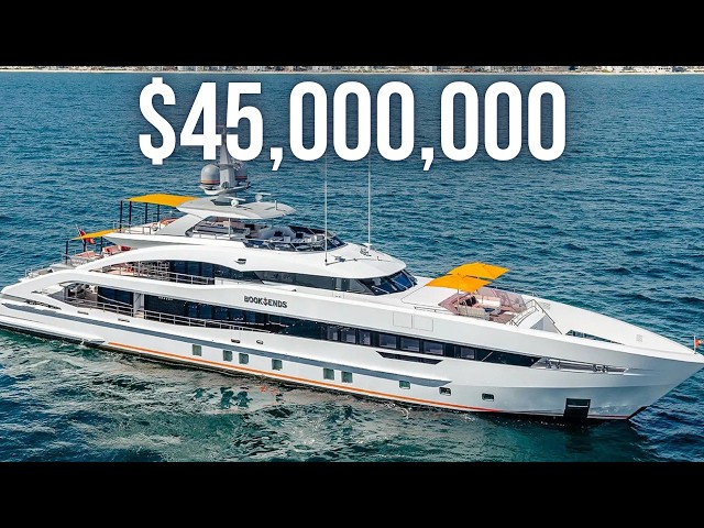 Inside a $45,000,000 Luxury SuperYacht | 50M Heesen SuperYacht Tour