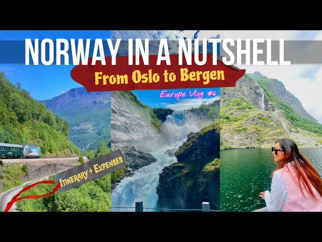 A 2024 Guide to #NORWAY IN A NUTSHELL tour | From Oslo to Bergen via Bus, Train and Fjord Cruise 🛳️