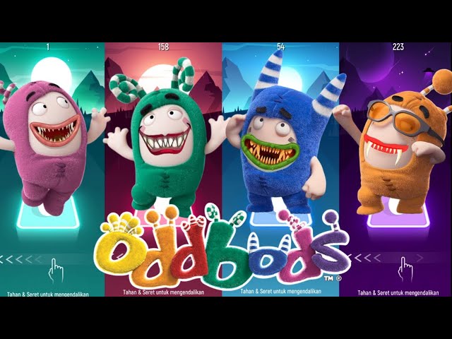 Oddbods Zee 🎶 Oddbods Fuse 🎶 Oddbods Bubbles 🎶 Oddbods Jeff ♥️ Who The Best Fun ?