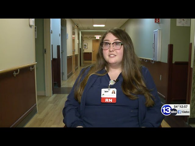 Abby Loar, RN - Wood County Hospital Interview on 13abc Marketplace