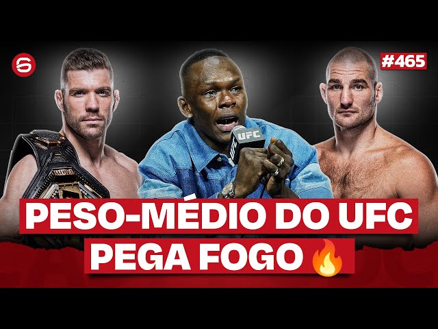 ADESANYA FOI PRO BREJO; IMAVOV, KHAMZAT, DDP E STRICKLAND EM PÉ DE GUERRA (Podcast Sexto Round #465)