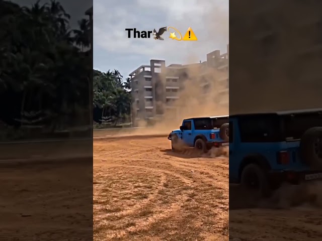 new Mahindra Thar 😈video 2023 time 1:36 #shoot#shootviral#trenshoot