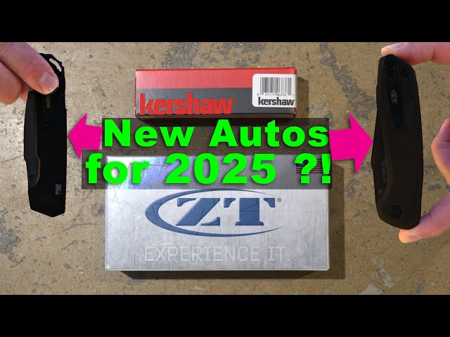 New Switchblades from Zero Tolerance & Kershaw for Jan 2025:  ZT 0512 & Iridium Auto Review