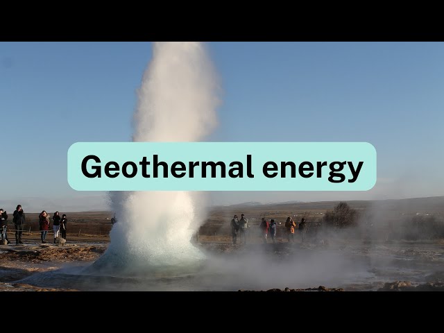 Geothermal energy