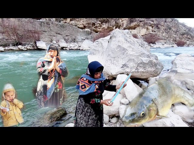 Iranian nomadic life: an exciting and amazing story of fishing in the Khorsan River |  hard roads