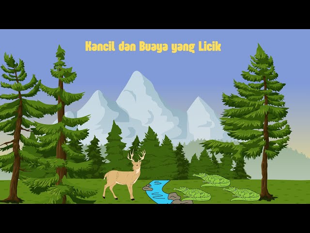 Dongeng Kancil dan Buaya 🦌🐊 | Kisah Anak Sebelum Tidur | Cerita Fabel Indonesia