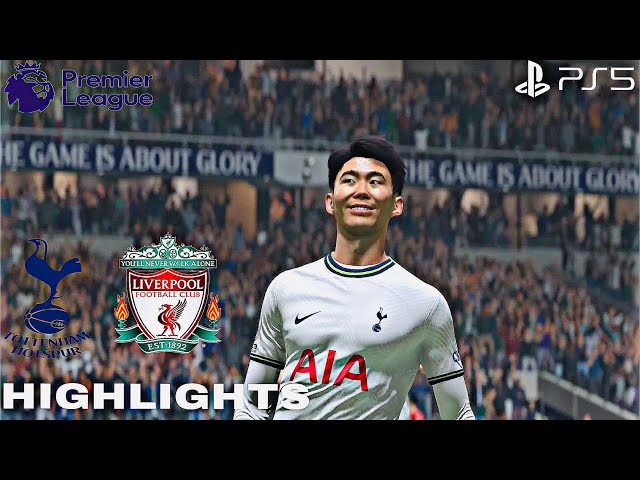 Tottenham Hotspur vs Liverpool / PREMIER LEAGUE HIGHLIGHTS / MD 15 2022/23