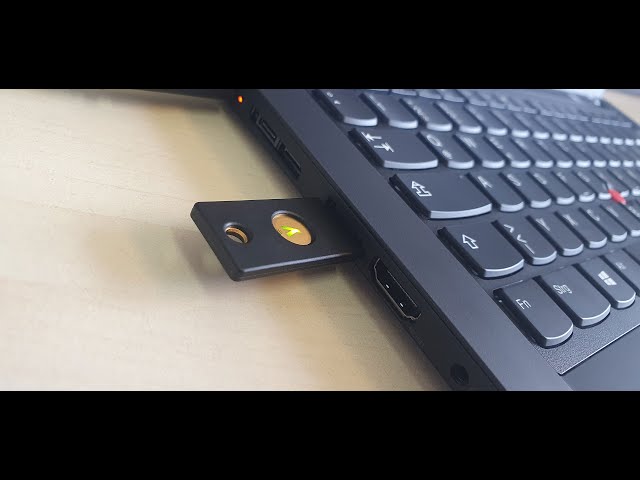 Yubikey für 2FA aktivieren