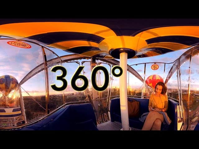 Roda gigante 360° em Brasília - filme VR da Caixote Histórias Imersivas