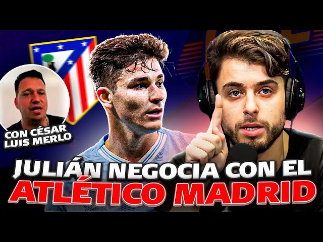 JULIÁN ÁLVAREZ al ATLÉTICO MADRID❗ EXCLUSIVA del Periodista especializado en Mercado: Cesar Merlo 🚨