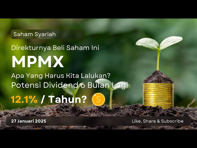 Saham Syariah MPMX, Direkturnya borong. Kita bagaimana?