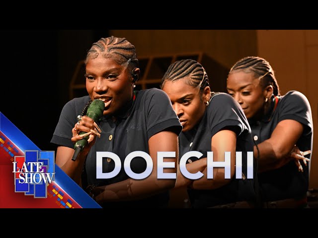 "Denial is a River" / "Boiled Peanuts" - Doechii (LIVE on The Late Show)