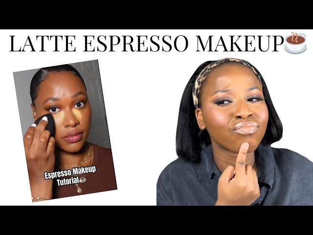 Latte Espresso Makeup?? ☕️