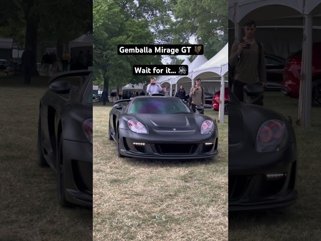 The 1 of 25 Gemballa Mirage GT! 🖤