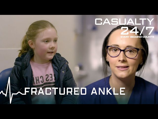 Pediatrics Emergency: Fractured Ankle | Casualty 24-7: Every Second Counts