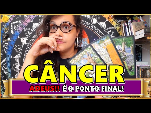 CÂNCER ♋️ VAI ACONTECER ATÉ O DIA 28/02🌠 TEM GENTE QUE MERECE APENAS A SUA AUSÊNCIA! O PONTO FINAL!