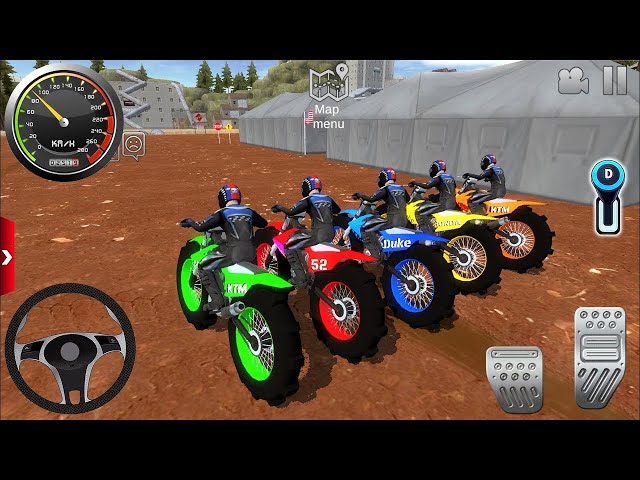 Motor Dirt Bikes driving Extreme Off-Road Multiplayer game #9 - Offroad Outlaws Android / IOS Play