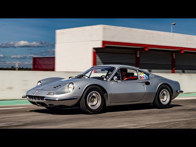 Ferrari Dino 246 GT: Driven on track by Davide Cironi (SUBS)