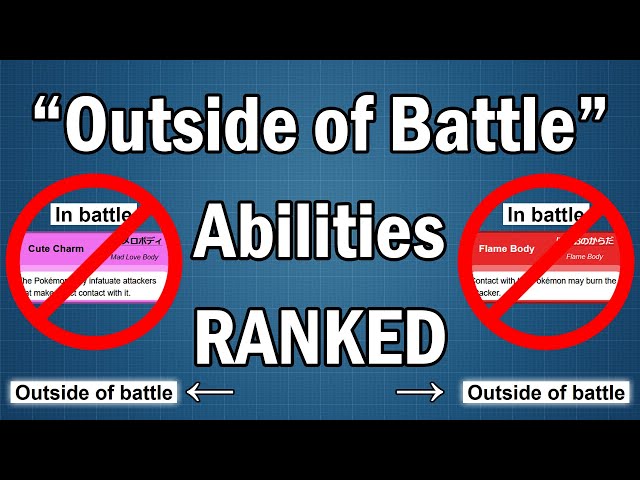 Ranking ALL 35 "Outside of Battle" Abilities in Pokémon