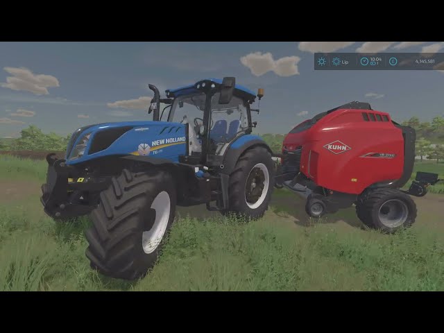 Farming Simulator 22 prasowanie słomy # 3