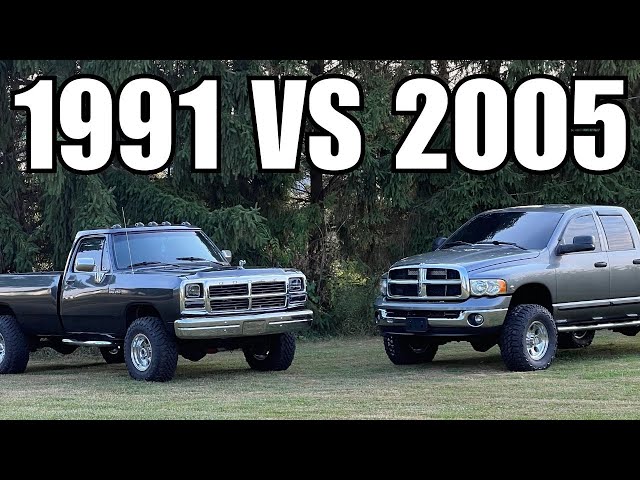 1st Gen VS 3rd Gen Cummins!!