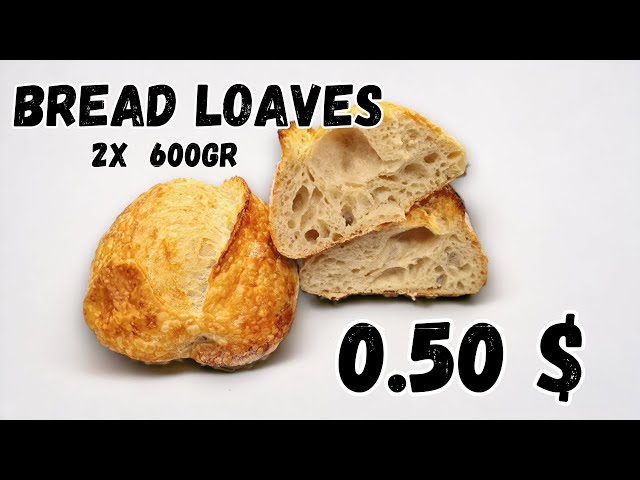 The REAL COST of BREAD if you make it AT HOME