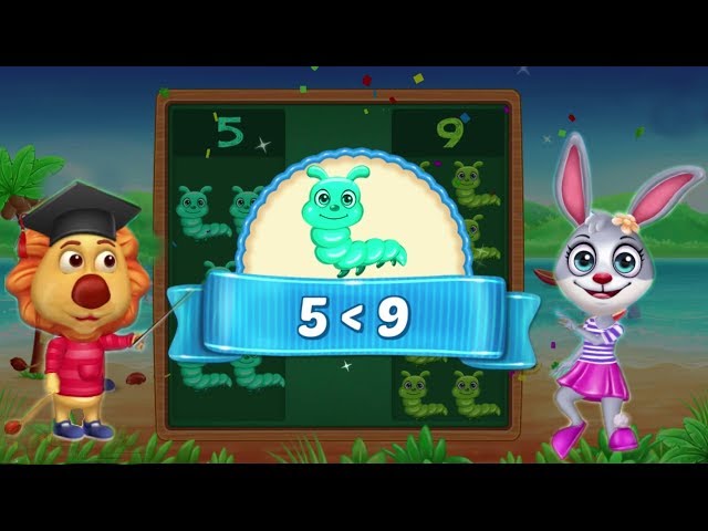 Math Kids - Compare the Numbers - Number Fun - Educational Videos for Kids - Kids School