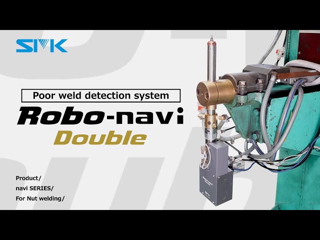 Weld two types of nut on one welder.【Robo-navi-Double】