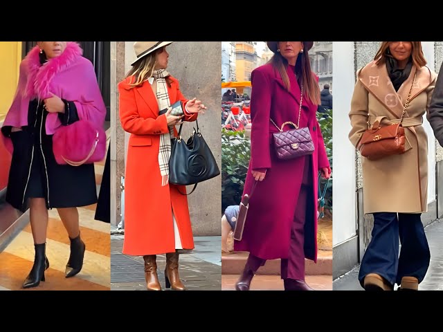 ITALIAN STREET STYLE FEBRUARY 2025 | BEST WINTER LOOKS FROM MILAN FASHIONISTAS | CHIC FASHION TRENDS