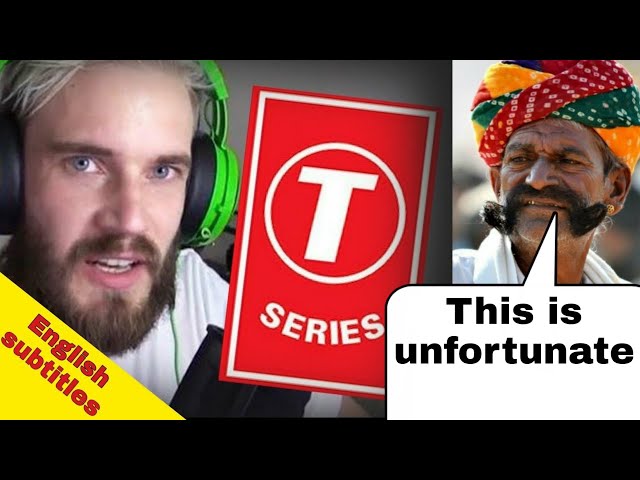 T series beats PewDiePie: An Indian's perspective | PewDiePie vs T series