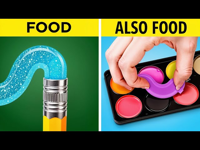 SCHOOL SMARTS: Genius Hacks, Easy Crafts, and Sneaky Food Tricks You’ll Love to Try! 😋✨