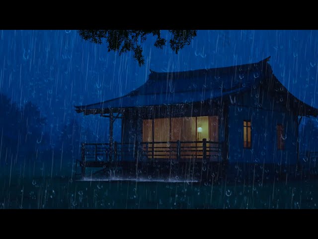 Heavy Rain Sounds 🌧️ Soft Thunder to Relax and Sleep