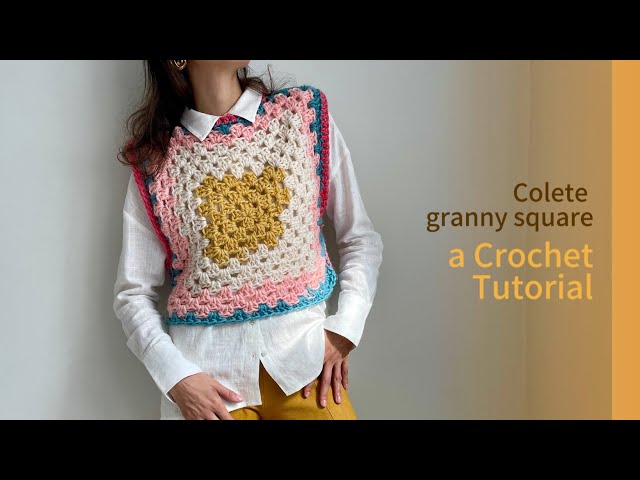 Granny Square Vest - beginner level