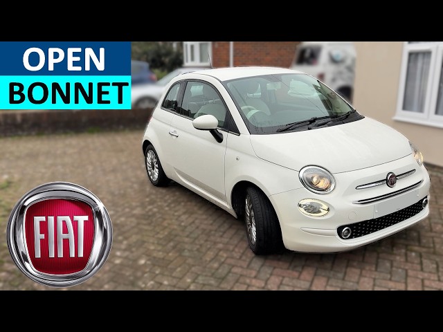 How to open bonnet on Fiat 500 - How to open Hood on Fiat 500