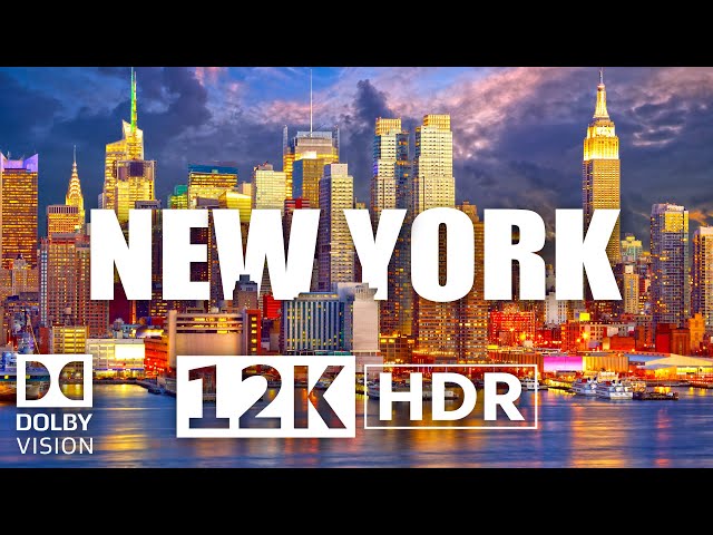 12K HDR 60fps Dolby Vision | New York City in 2023