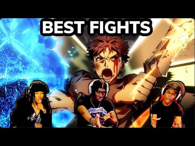 TOP 10 FATE SERIES FIGHTS REACTION | STRAIGHT HEAT🔥