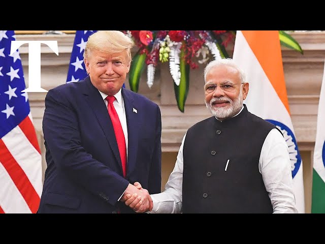 LIVE: Donald Trump hosts Indian prime minister Modi at the White House