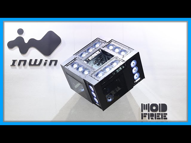 【COMPUTEX 2023】InWin 迎廣 MOD Free, Freedom to Mod / iBuild, iShare / DUBILI #COMPUTEX 4K@60