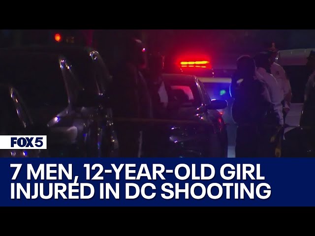 7 men, 12-year-old girl injured in Southeast DC shootings | FOX 5 DC