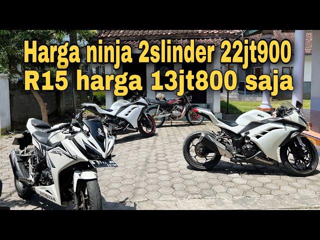 NINJA HARGA SEPRTI MOTOR MATIC 22jt900 hanya di bang arik Lumajang