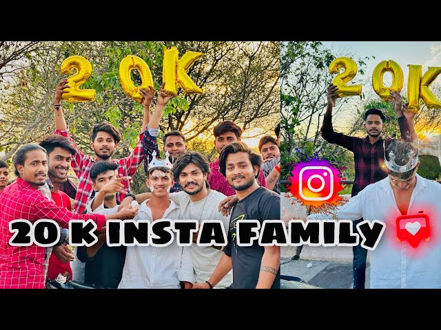 CELEBRATION 🎉 20k insta.family | #celebration | #dalyvlog  | #instagram |#hardzz01