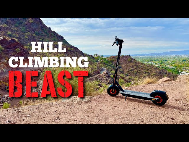 Hill Climb Beast! InMotion Climber Review - Dual Motor Electric Scooter