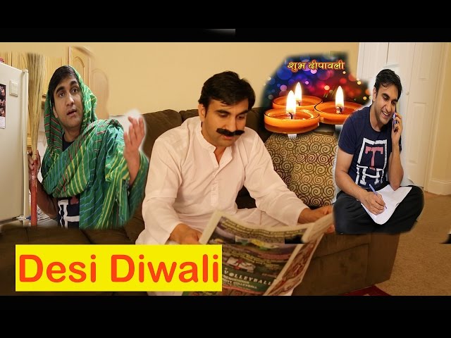 Desi family on Diwali  | Lalit Shokeen Comedy |