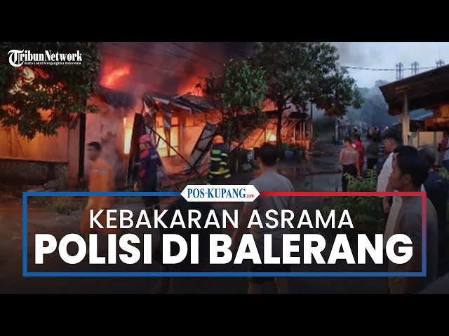 Asrama Polisi Polresta Barelang Kebakaran, Kapolda Kepri Langsung Tinjau TKP