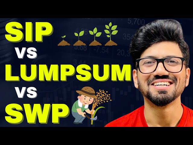 SIP vs Lumpsum vs SWP: Which Strategy Builds Wealth Faster?