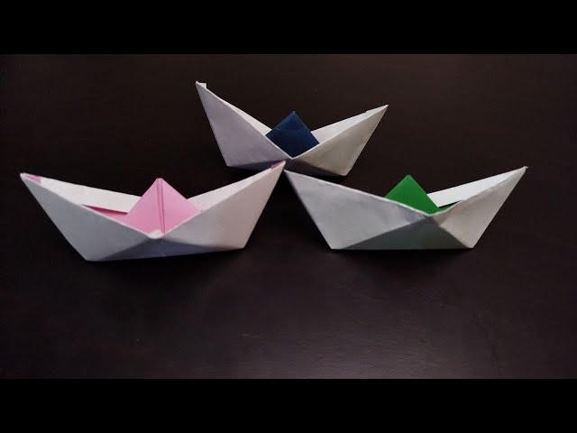 Making Origami Boats Water Fun Activities for Kids