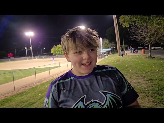 1st Home Run - Diesel Martin 12U Dragons