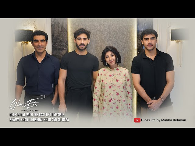 One-on-one with the cast of Duniyapur: Shamyl Khan, Khushhal Khan, Ali Raza