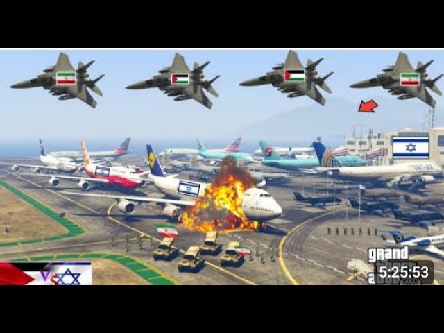 5 Minutes ago! Russia Launches Massive Missiles attack on Ukraine _ GTA5