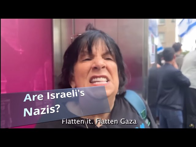 Zionist  Karens Playing Anti-Semitism Card Whilst Calling  for DEATHs of ALL Palestinians!